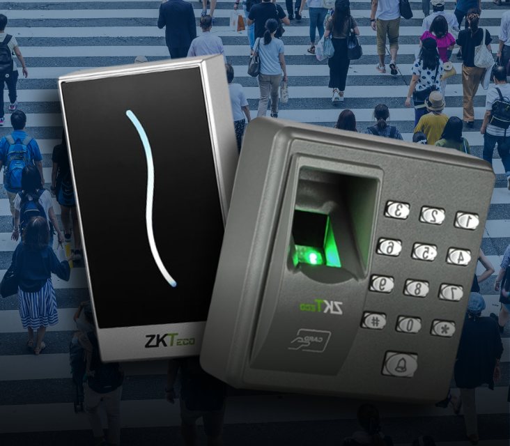 Lector de huella y control de acceso ZKTeco